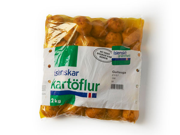 Mynd Kartöflur hvítar ísl. 1 kg.