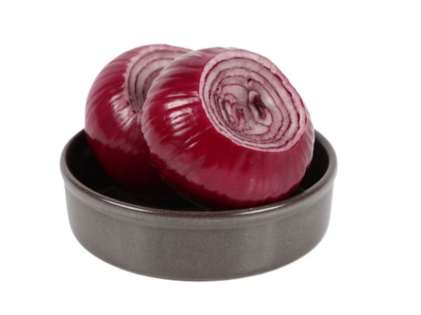 Mynd Rauðlaukur skrældur KG