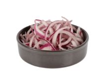 Mynd Rauðlaukur strimlaður KG