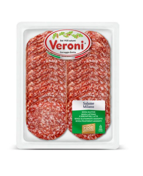 Mynd Salame Milano Sneidd 8x250gr (Veroni)
